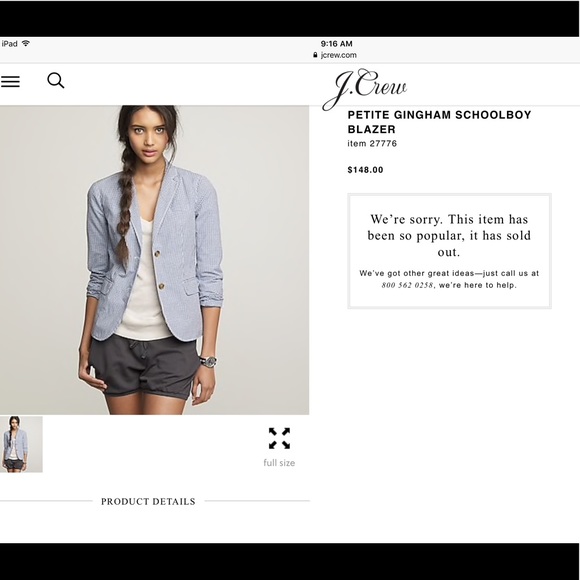 J. Crew Jackets & Blazers - NWT J. Crew Blazer Size 8P